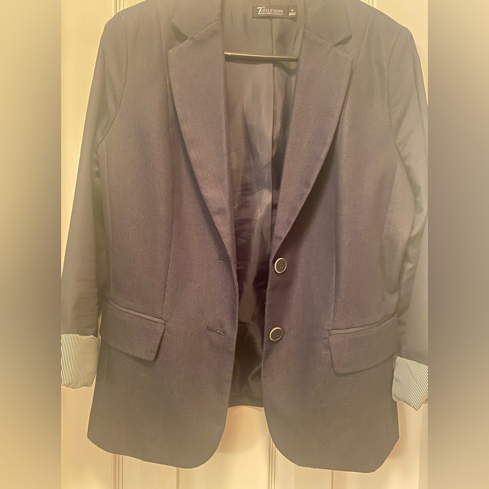 Navy blazer women’s NY&Co size 10
